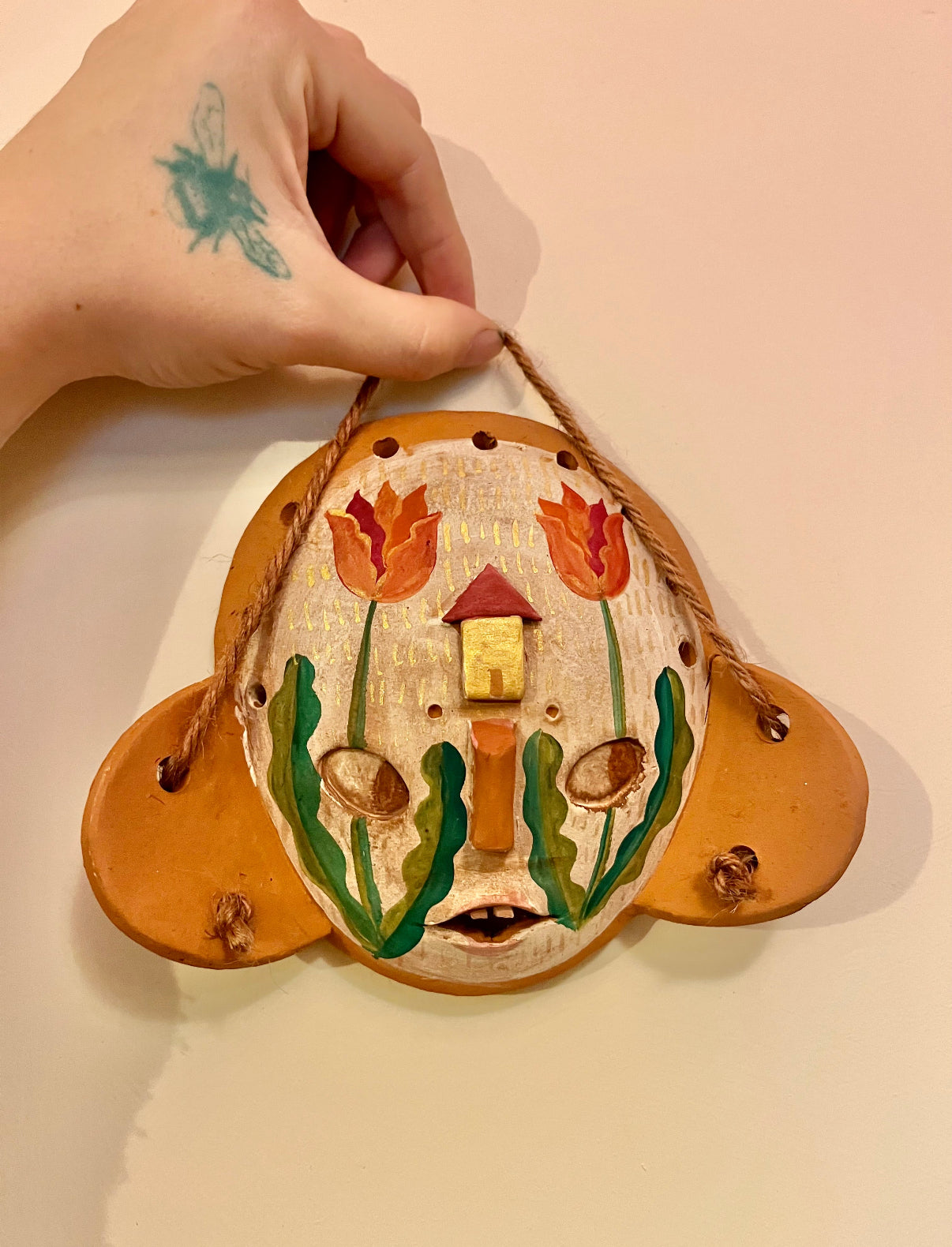 Custom Hand Painted Mini Mask